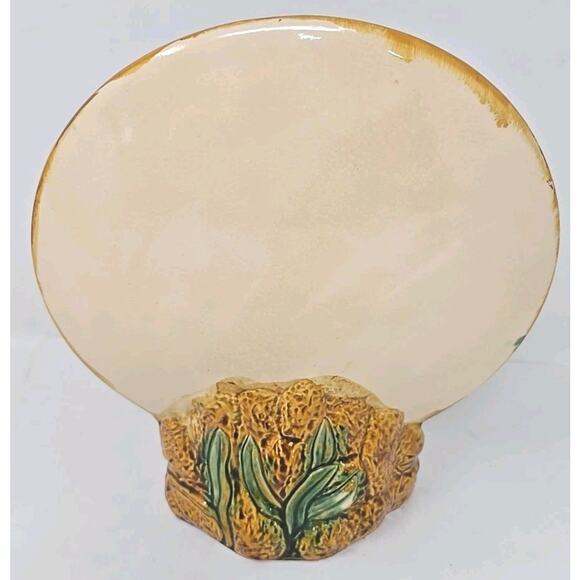 Vintage 11"x9.5" Hummingbird 3D Decorative Free-Standing Plate U297 - Picture 6 of 9